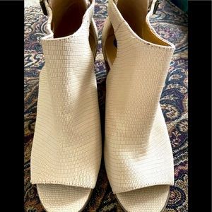 Lucky Brand Barimo Open Toe Bootie NWOT